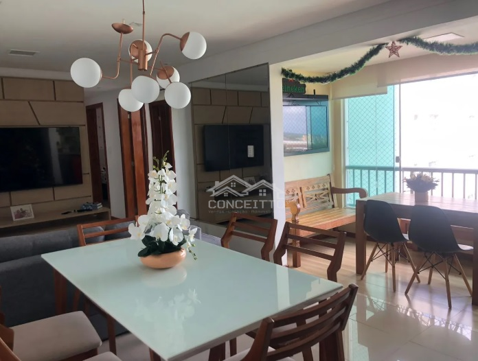 Apartamento 3/4 no Especiale Total Residence, Centro, Lauro de Freitas-BA