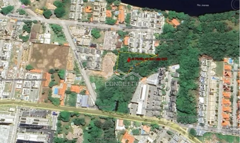 Terreno 2.273 m2 em condomínio fechado, Buraquinho, Lauro de Freitas-BA