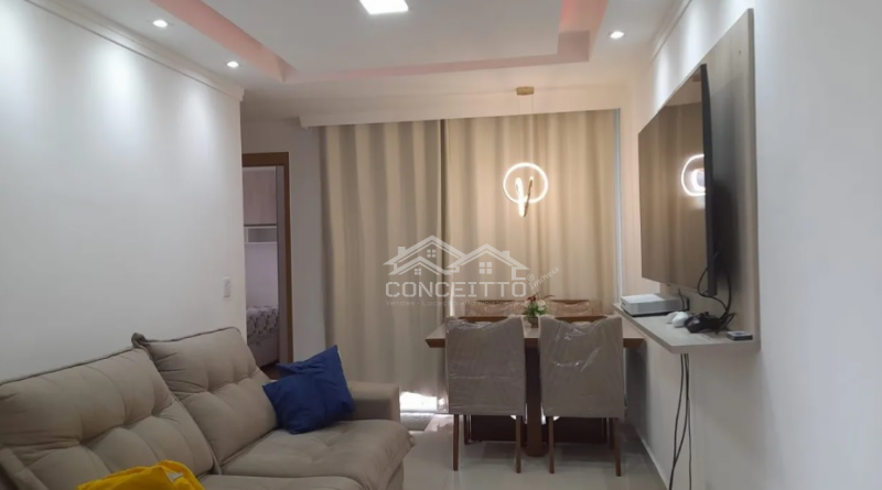 Apartamento nascente 2/4 no Spazio Singular, Buraquinho, Lauro de Freitas-BA