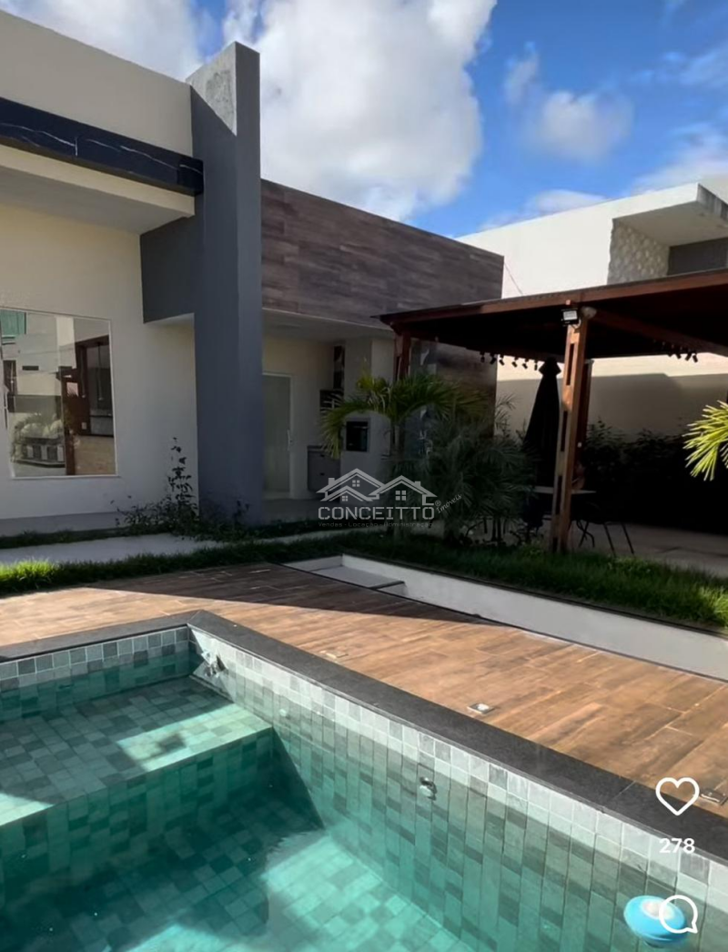 Oportunidade: Casa 3 suites Novíssima em Condomínio com Clube Privativo