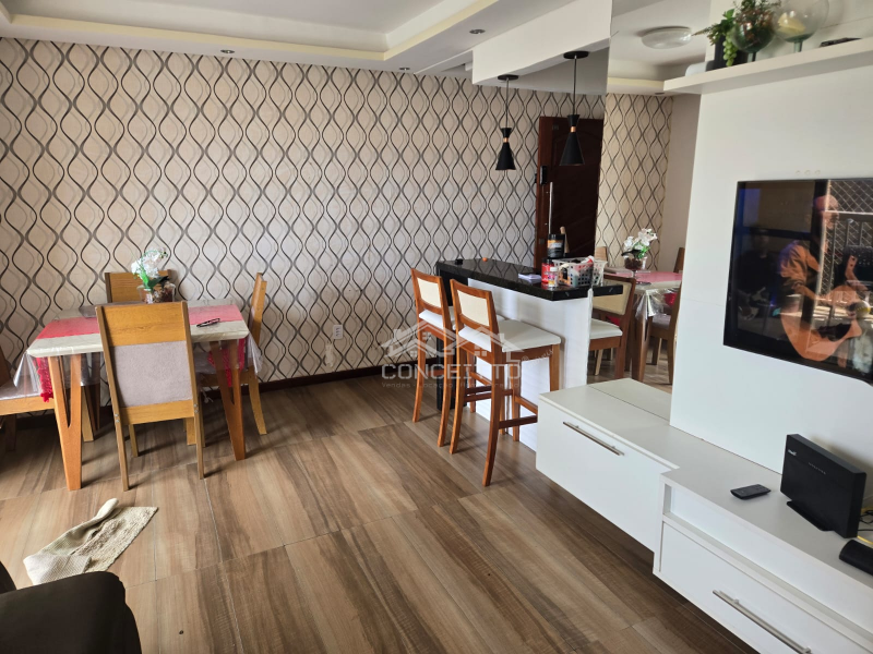 Apartamento 3/4 em Buraquinho, Lauro de Freitas-BA