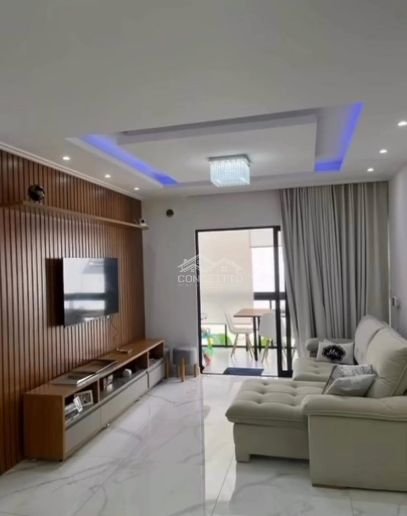 Cobertura 3/4 porteira fechada, Miragem, Lauro de Freitas-BA