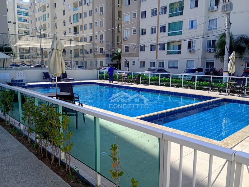 Apartamento 2/4 no Solar de Vilas, Lauro de Freitas-BA