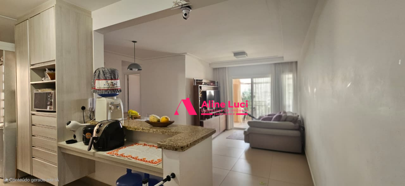 Apto 03 dts, sendo 01 suíte - Res. Cannes