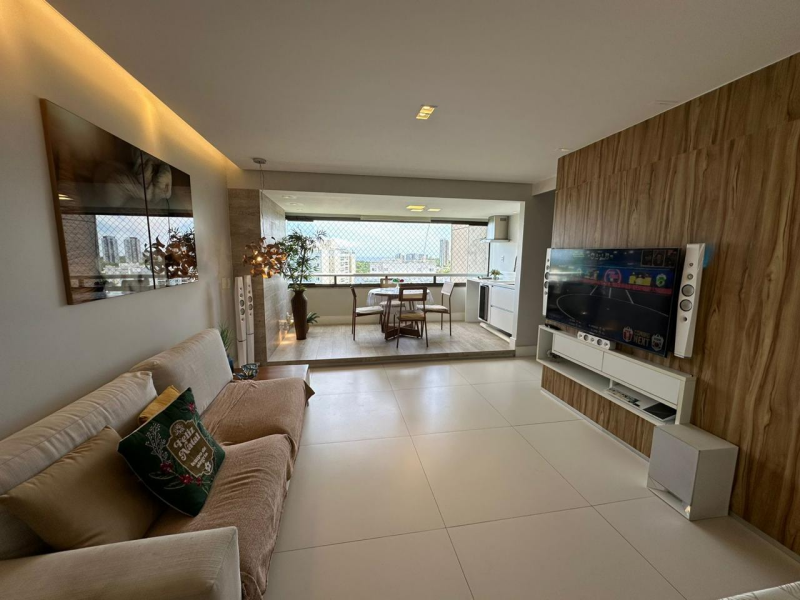 Alphaville1, Apartamento a Venda, 03 Quartos, 107m2, Nascente Total,     Salvador-BA.