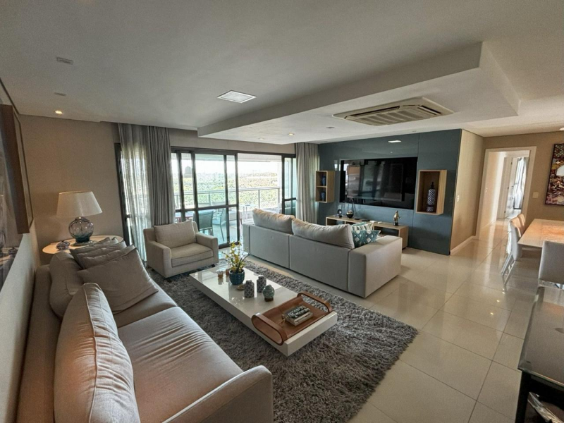 Le Parc, Paralela, Apartamento Para Venda, 04 Quartos Com 04 Suítes,  195m2, Nascente, Salvador-BA.