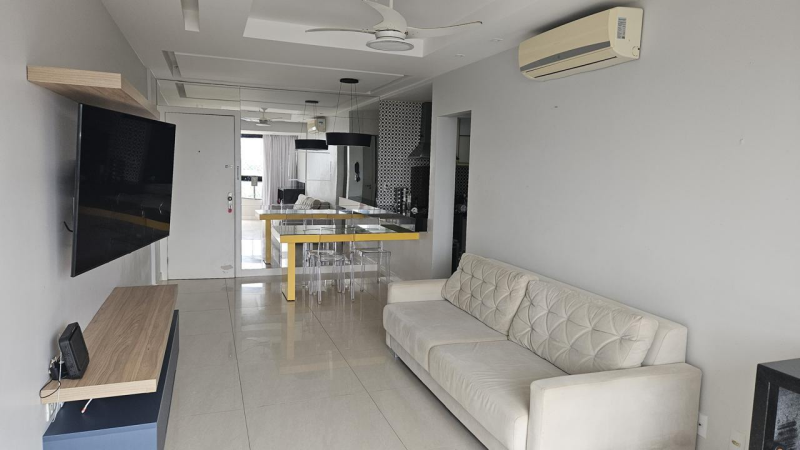 Alphaville1, Apartamento Para Locação,  01 Quarto, 50m2, Mobiliado, Salvador/BA.