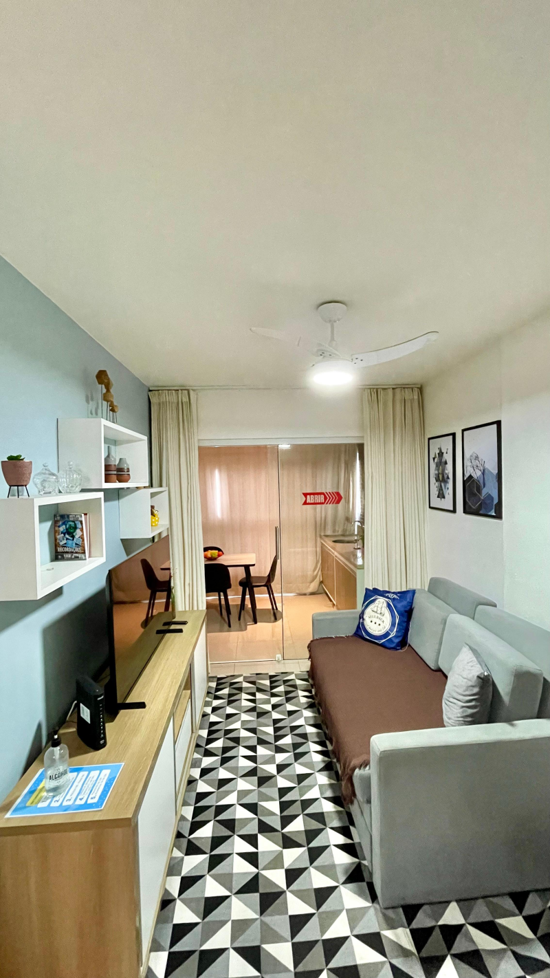 Armação,  Apartamento Para Venda, Mobiliado,  42,69m2,  Salvador/BA.