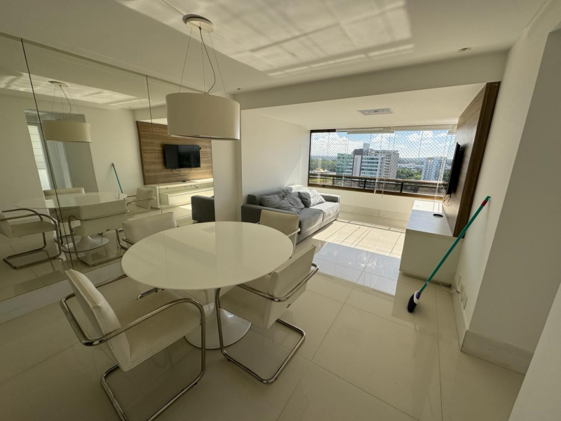 Alphaville1,  Apartamento 03 Quartos, Para Venda, 78m2, Nascente Total, Mobiliado, Salvador- BA
