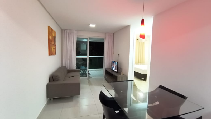 Alphaville1, Apartamento Para Locação, 02 Quartos,  80m2,  Mobiliado, Salvador- BA