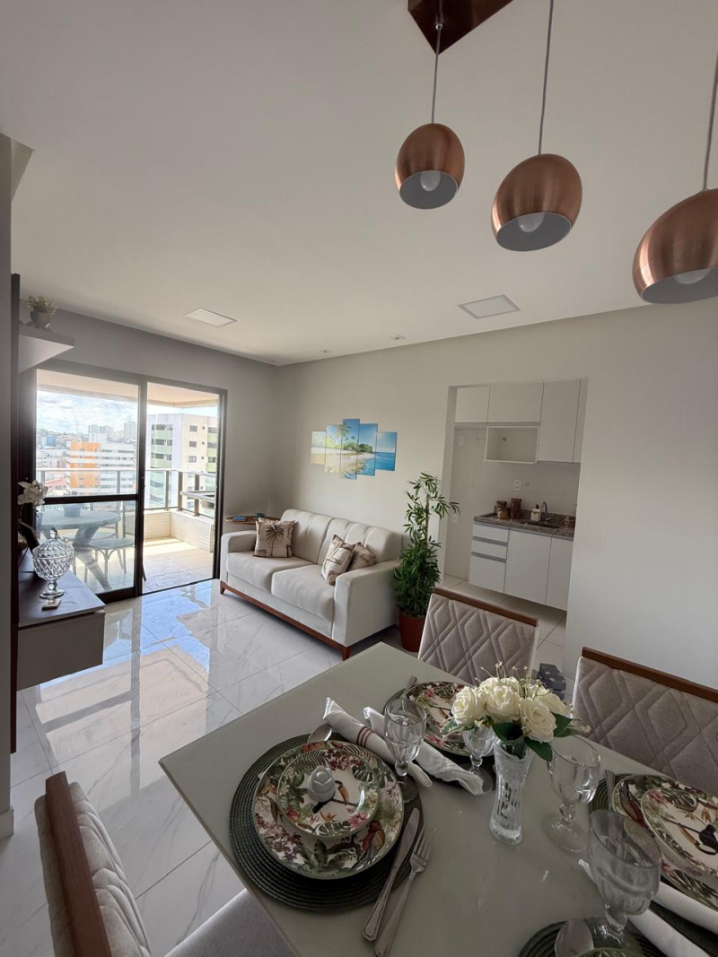 ARMAÇÃO, APARTAMENTO PARA VENDA, 02 QUARTOS,  MOBILIADO, NASCENTE TOTAL, VISTA MAR,  65M2, SALVADOR/BA.