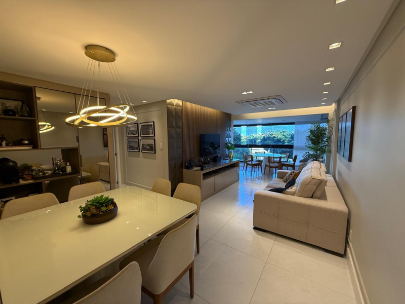 ALPHAVILLE1, APARTAMENTO PARA VENDA,  03 QUARTOS, 112m2, PORTEIRA FECHADA, SALVADOR/BA.