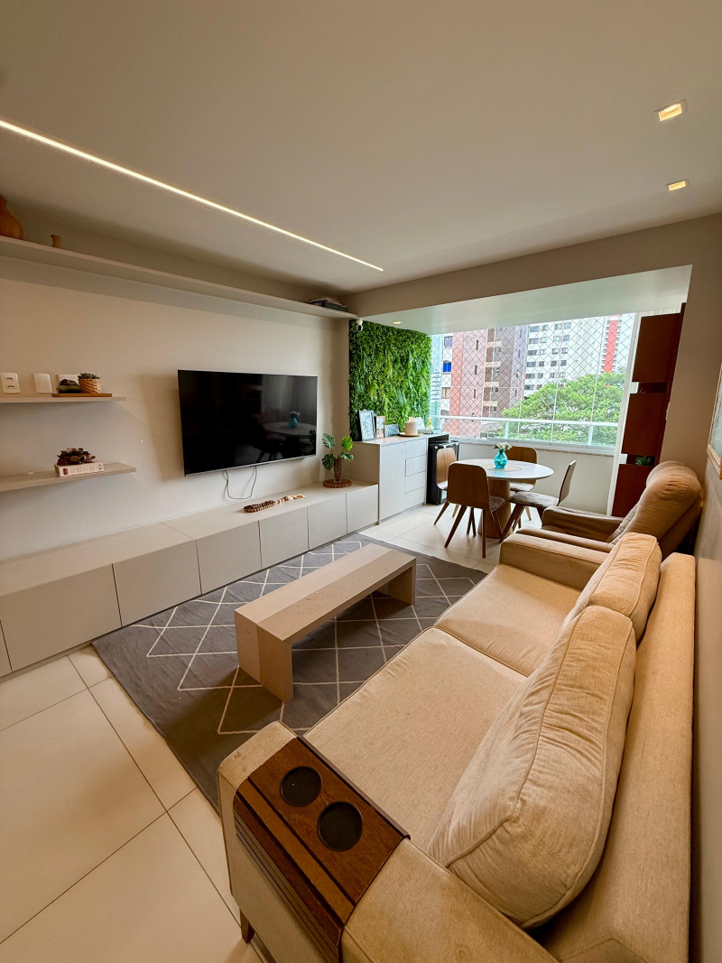 Cidade Jardim, Apartamento Para Venda, 03 Quartos, 114m2, Salvador/BA.