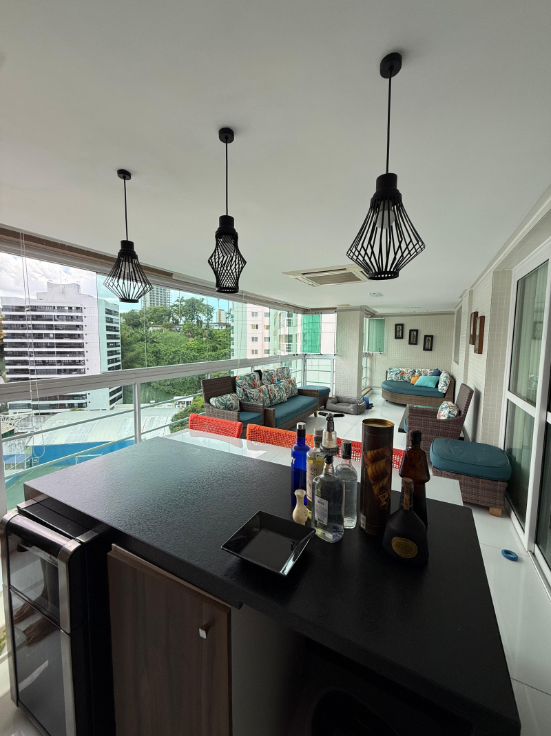 Barra, Apartamento Para Venda, Porteira Fechada,  181m2, 04 Quartos, Nascente,   Salvador/ BA