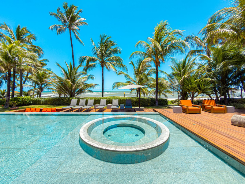 Busca Vida, Mansão  Para Venda, 05 Quartos Com 05 Suítes, Porteira Fechada, Litoral Norte / BA.