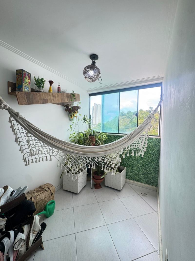 Imbuí, Apartamento Para Venda, 60m2, 02 Quartos, Com 02, Suítes, Nascente,  Salvador/ BA