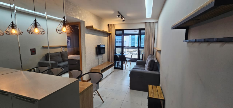 Caminho das Árvores, Apartamento Para Venda, 49m2, 01 Quarto e Sala, Porteira Fechada, Salvador/BA.