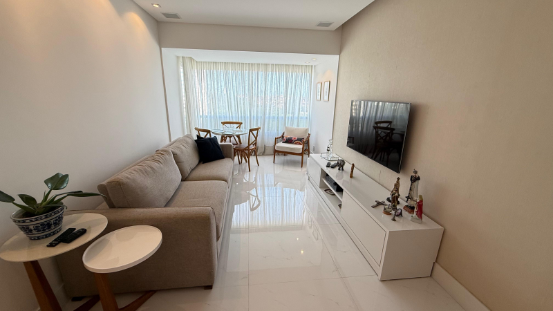 Cidade Jardim, Apartamento Para Venda, 104m2, 03 Quartos, Porteira Fechada, Nascente, Salvador/BA.