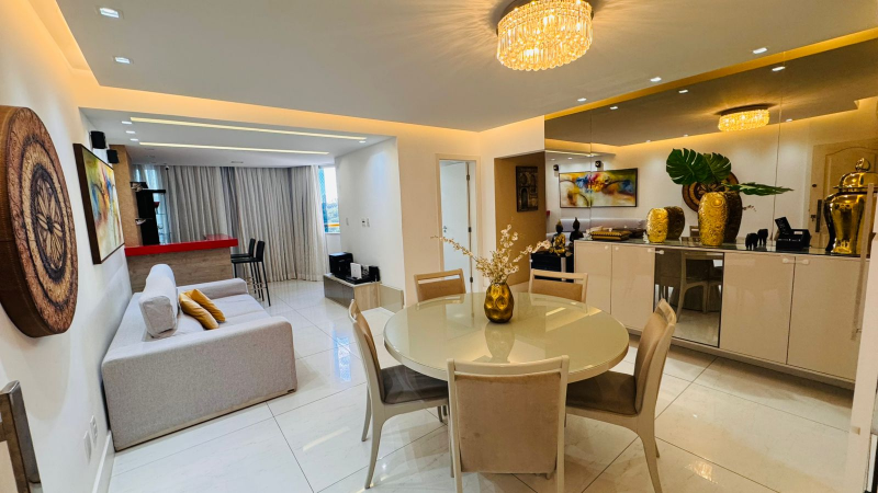 Caminho das Árvores, Apartamento de 03 Quartos     Para Venda, 105m2, Porteira Fechada, Salvador- BA.