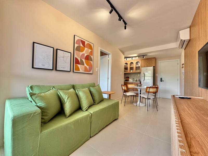 Horto Florestal, Apartamento de 01 Quarto e Sala Para Venda, 43m2, Nascente Total,  Porteira Fechada, Salvador- BA.