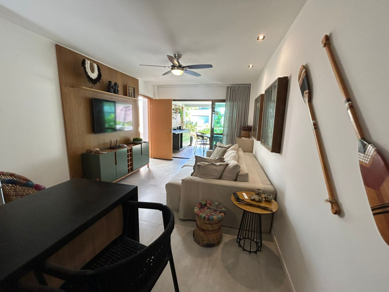 Unique Beach, Itacimirim, Apartamento Para Venda, 03 Quartos, 107m2, Porteira Fechada, Salvador/BA.