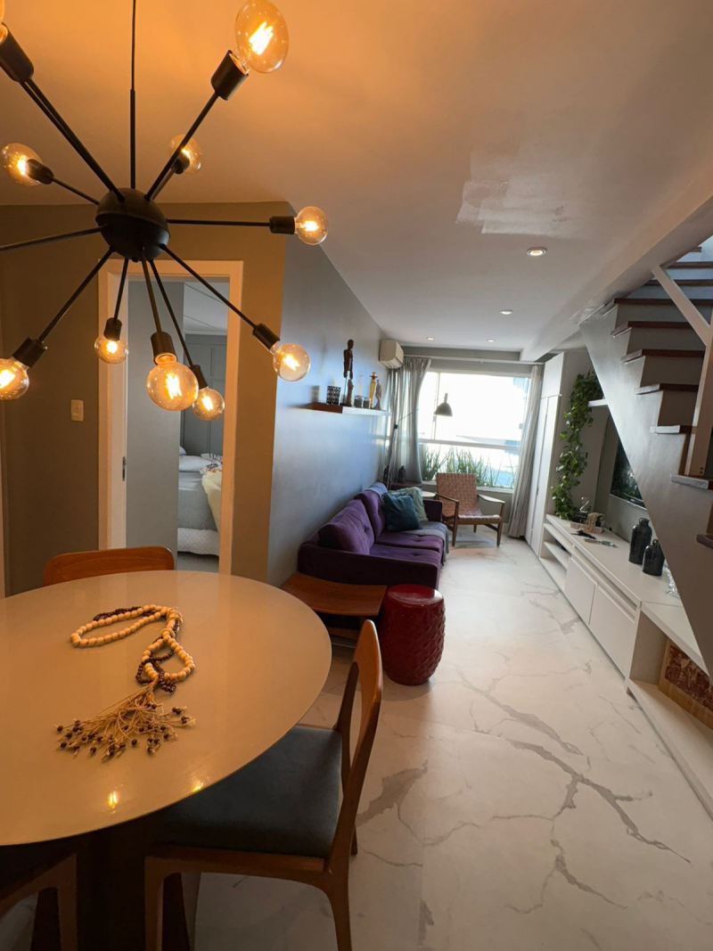 Ondina, Apartamento de Cobertura Para Venda, 02 Quartos, Nascente, 90m2, Vista Mar, Salvador/BA.