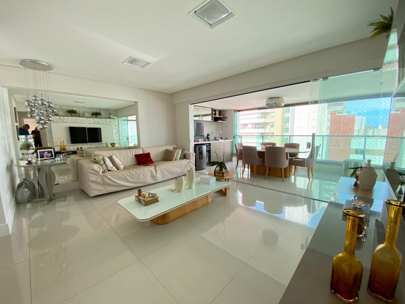 Caminho das Árvores,  Apartamento  Para Venda, 03 Quartos Com 03 Suítes, Nascente, 125m2,  Salvador – BA.