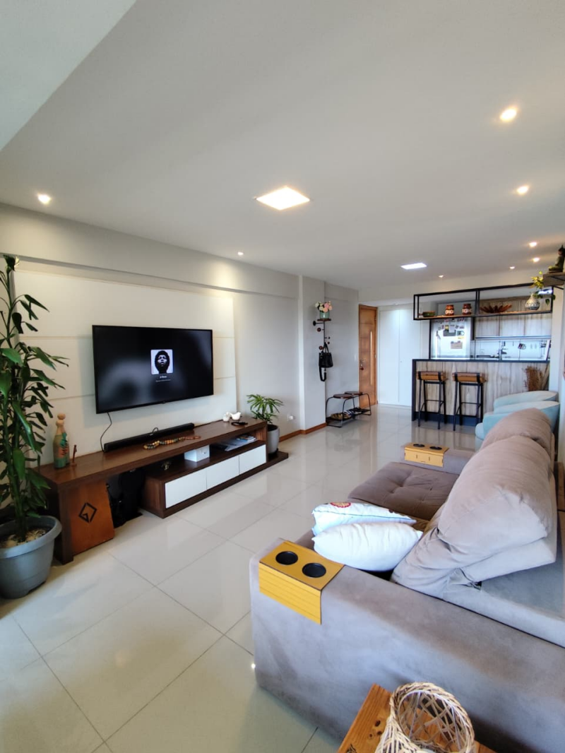 COLINA “A” PATAMARES, APARTAMENTO PARA VENDA, 93M2, 02 QUARTOS, NASCENTE, VISTA MAR TOTAL, SALVADOR/BA.