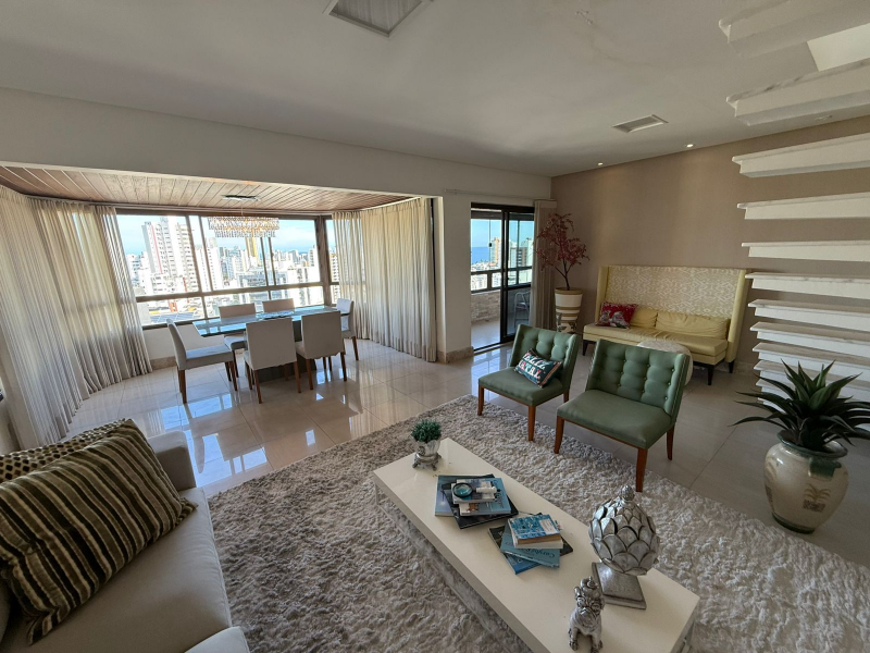 GRAÇA, APARTAMENTO DE COBERTURA DUPLEX PARA VENDA, 04 QUARTOS, COM 04 SUÍTES,  272M2, NASCENTE, SALVADOR/BA.