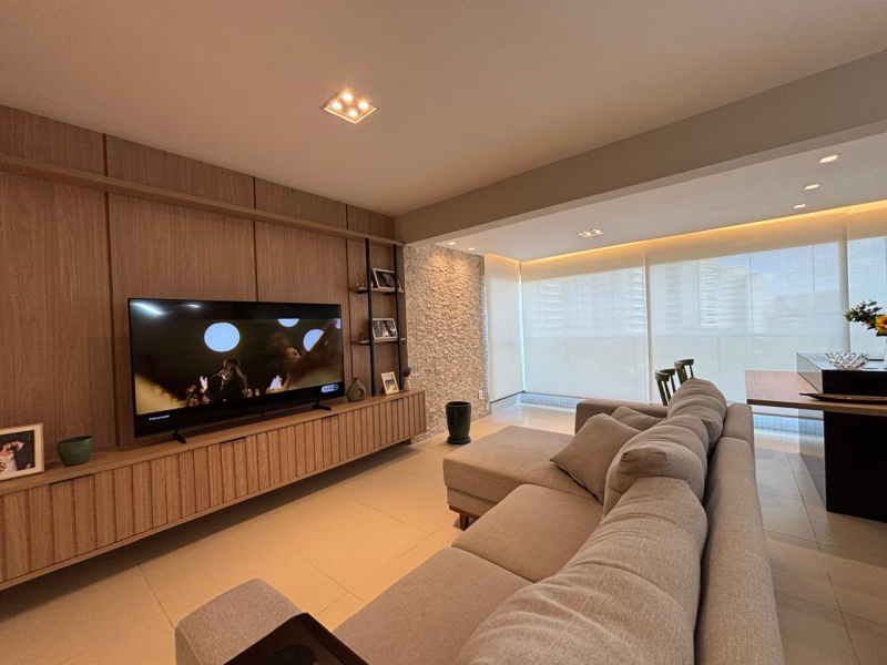 HAUS RESIDENCE, ALPHAVILLE1, APARTAMENTO PARA VENDA, 03 QUARTOS COM 03 SUÍTES, 129M2, PORTEIRA FECHADA,  SALVADOR/BA.
