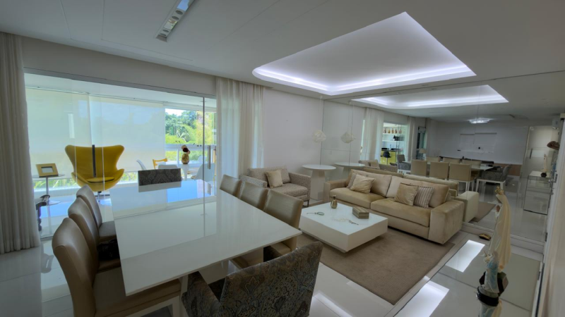 FOREST VILLE, ALPHAVILLE1, APARTAMENTO PARA VENDA, 03 QUARTOS COM 03 SUÍTES,142M2, NASCENTE TOTAL, SALVADOR/BA.
