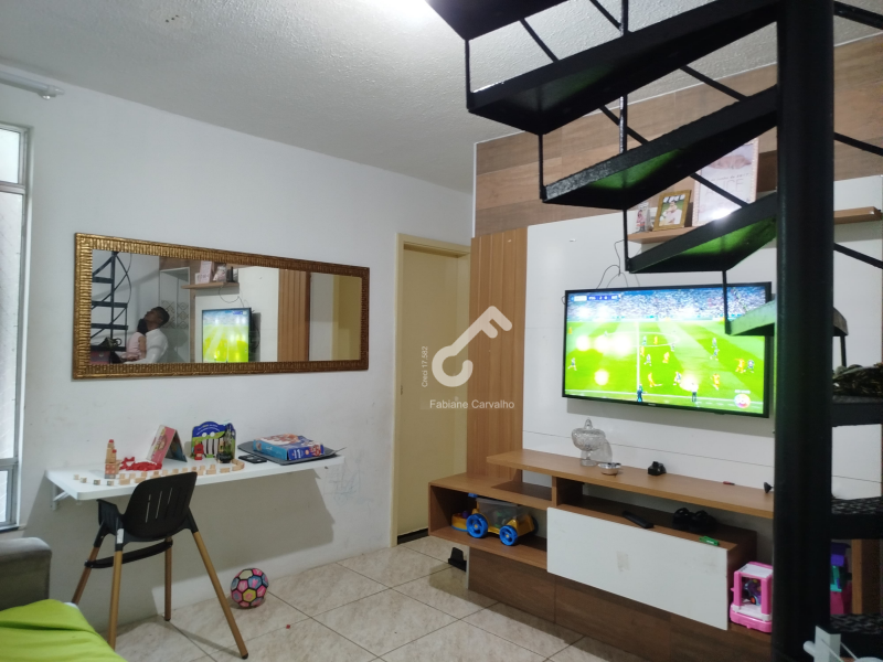 SUSSUARANA, Salvador. Cobertura em condomínio fechado com infraestrutura, são 2 quartos. R$200.000,00. Agende sua visita.