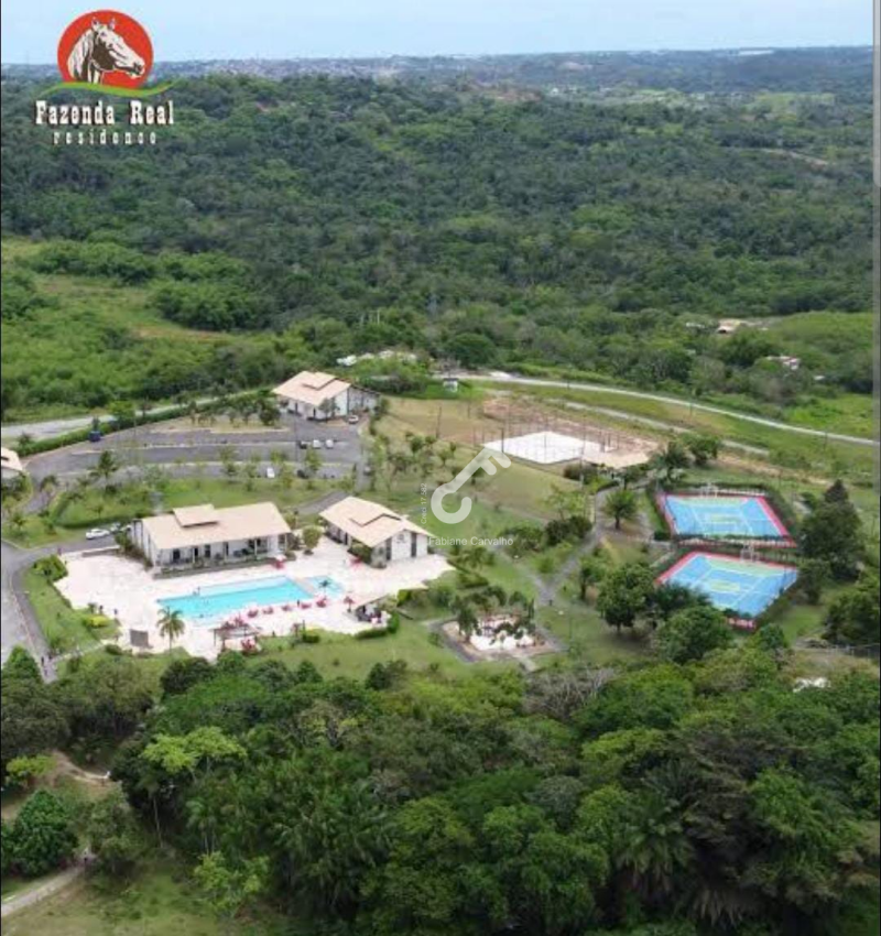 FAZENDA REAL RESIDENCE, Simões Filho. I M P E R D Í V E L ! Terreno PLANO 773m², Condomínio com total infraestrutura. Apenas R$160.000,00. Agende sua visita.