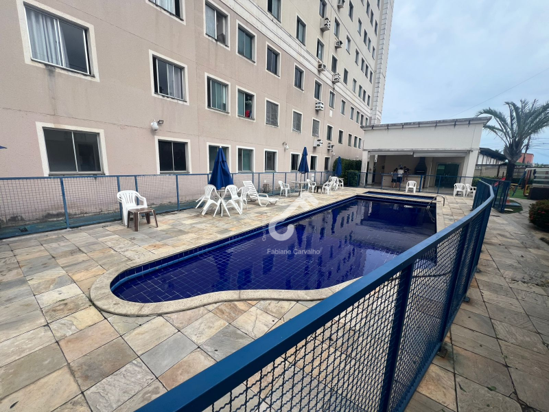 SPAZIO SOLARIUM/Recreio de Ipitanga (Caji), L. de Freitas. Apartamento térreo, 2 quartos sendo 1 suíte, 50,20m². Cond. port. 24h com total infraestrutura. R$235.000,00 Agende
