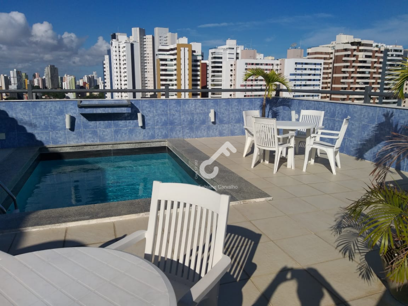 CANDEAL, Salvador-BA. Cobertura triplex ALTO PADRÃO 388m² com 4 quartos, vista panorâmica, condomínio fechado EXCLUSIVO. R$1.900.000,00. Agende sua visita.