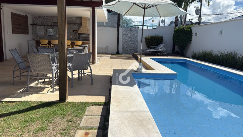 BURAQUINHO, Lauro de Freitas. Duplex, 4 quartos sendo 3 suítes e 1 quarto térreo, 183m² de área construída. Cond. fechado com infraestrutura. R$960.000,00. Agende sua visita.