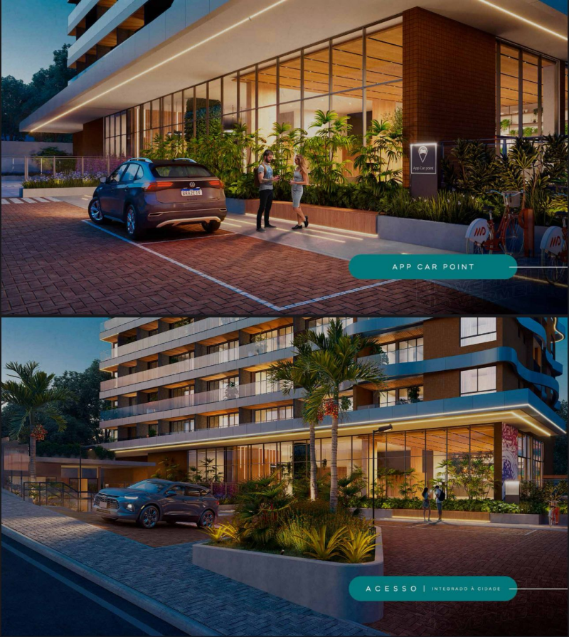 Studio Beach Class  no Rio Vermelho com vista total para o mar (em construção)